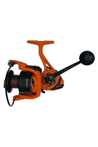 Albastar Barom 5000 - 7+1 Ball, 5.2:1 Spin Orange Fishing Machine