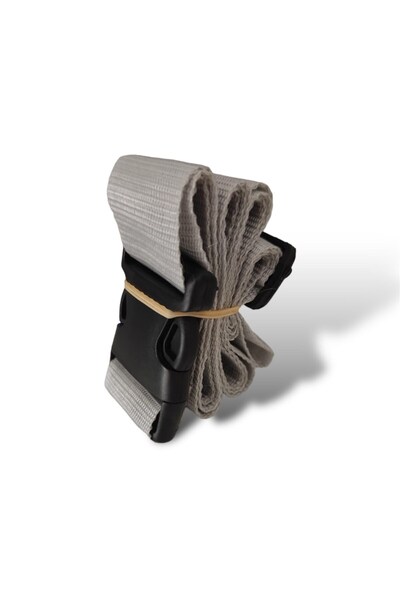 BALP Curea pentru bagaje premium gri deschis - 3 buc