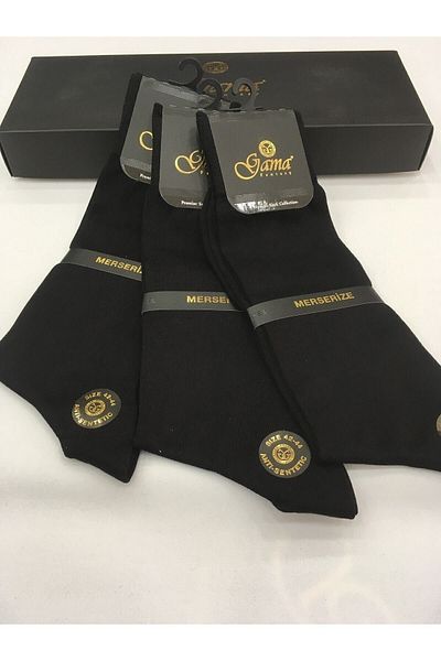 Gama Çorap 3 части 100% мерсеризирани тънки летни мъжки чорапи без найлон