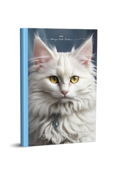 YAPAY ZEKA SANAT World Cats Notebooks 5 Pieces '13x19' High Quality Cover 96 Pages Unlined 9-1