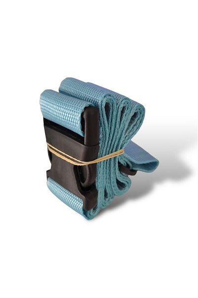 BALP 4 bucăți de curea pentru bagaje Premium Ice Blue