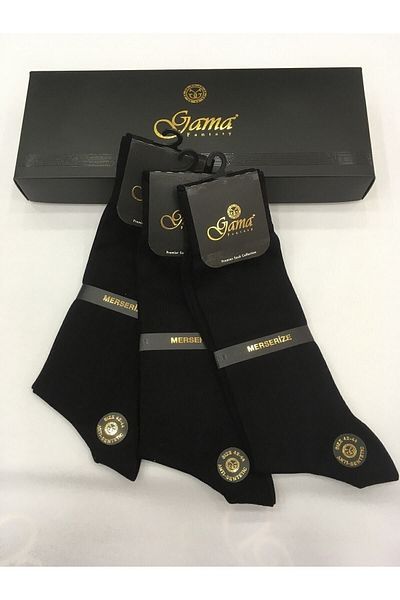 Gama Çorap 3 части 100% мерсеризирани тънки летни мъжки чорапи без найлон