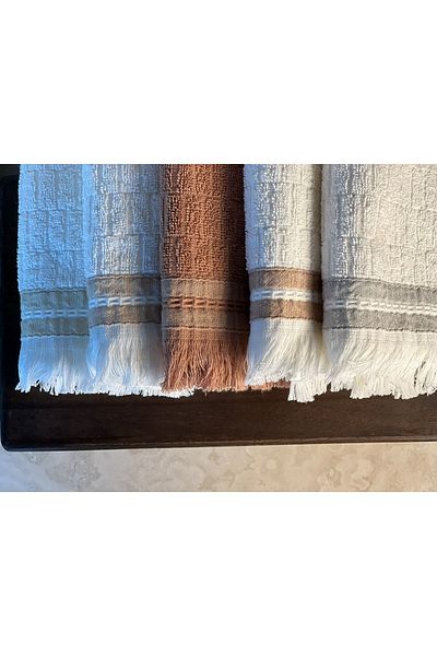 Plume Ceramic Home Plumehome Bathroom & Guest & Kitchen & Dowry Gift Hand Towel Set - 30x50 - Set of 2