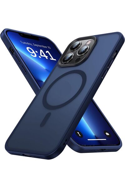 m.tk moveteck İphone 12 Pro Kılıf Mat Magsafe Şarj Özellikli Darbe Önleyici H...