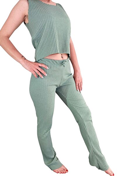 BiavSi Women's Ribbed Thin Fabric Daily Wear Comfortable Fit Camisole Bottom