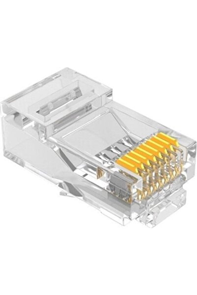 ŞHN'Shopping Rj45 Cat5 Cat6 Ethernet Internet Kablo Soketi Konnektörü 8p8c Rj45 Jack Jak Uç Uc 30 Adet