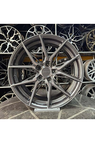 arceo 18" (inç) 5x112 ARCEO MARSEİLLE GOLF LEON JETTA UYUMLU Titanyum Elmas Kesim Jant 4 ADET