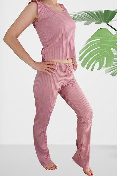 BiavSi Γυναικεία μπλούζα με ριμπ λεπτό ύφασμα Casual Camisole Strap