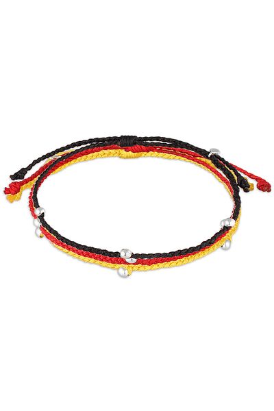ELLI 925 Sterling Silber Fußball Fan Set - Armband