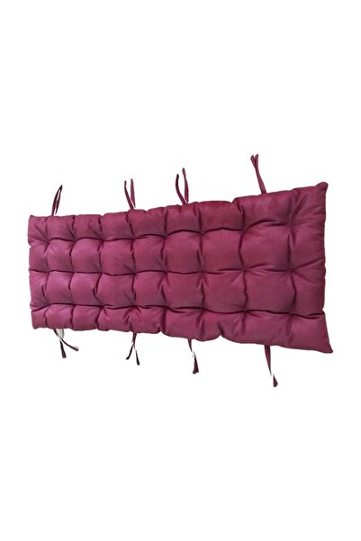 Evimi Giydir Bordo Sallanan Sandalye Minderi Pofuduk Boncuk Elyaf