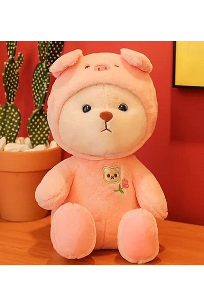 Princess Bear Domozcuk Hooded Pufi