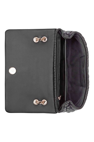 Nine West Ninewest Caelia Convertible Xbody Flap Black Sling Bag for Women