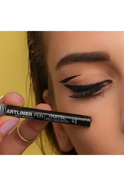 Pastel Artliner Eyeliner Waterproof Water Resistant Black
