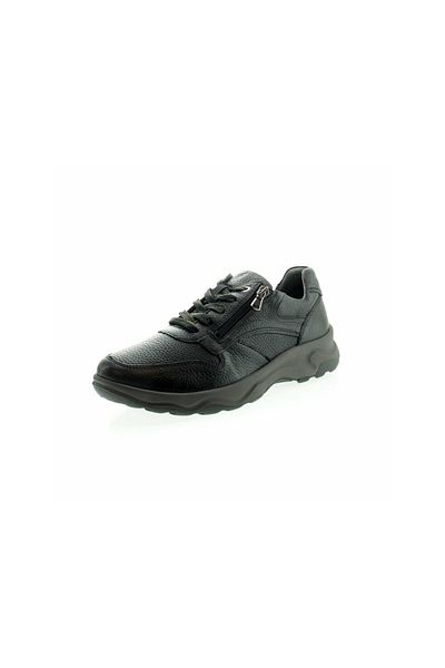 Waldläufer Schnürschuh schwarz