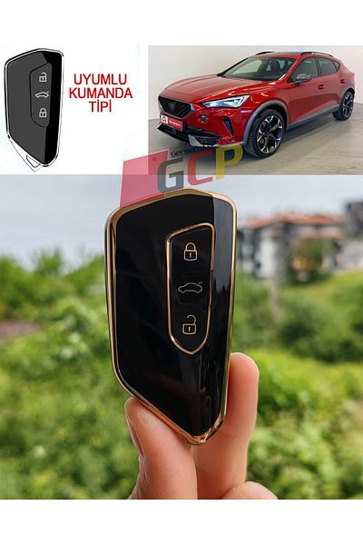 GCP German Car Parts Black Cupra Formentor Key Case - Accessory Modified