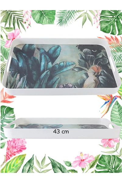 Porland 46 cm Wide Raincoat Forest Tray
