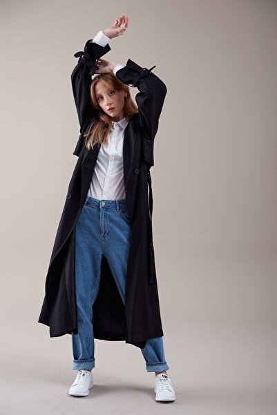 SahraAfra Parrot Oversize Trençkot