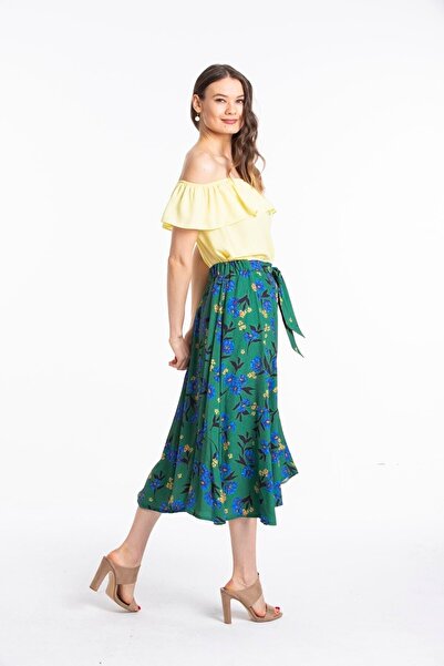 Pitti Green Women's Skirt - 20976