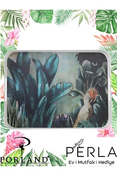 Porland 46 cm Wide Raincoat Forest Tray