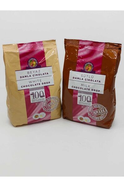 Altınmarka Beyaz-sütlü Damla Çikolata 1.kg 2'li Paket