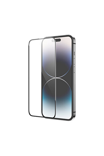 Generic Brand واقي شاشة زجاجي مقوى 5D لهاتف iPhone 15 Pro Max - مجموعة 10 قطع...