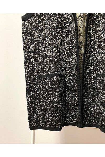 we are the best UYSALİDA Middle Age and Above Mother Knitwear Vest - Buttonless Design