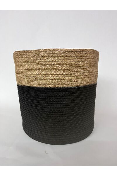 FABRİCART HALI Hasır Saksılık, Çok Amaçlı Hasır Sepet, Bahçe Düzenleyici Hası...