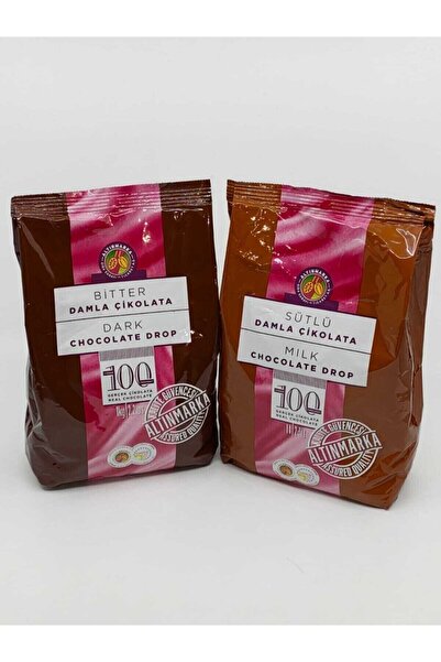 Altınmarka Bitter - Sütlü Damla Çikolata 1.kg'lık Ikili Paket