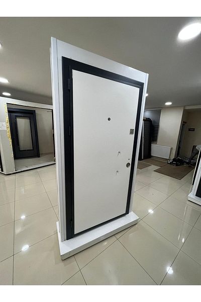 Tezdoor Steel Door, Stained Steel Door Apartment Door, Steel Door, Wooden Patterned Steel Door Left
