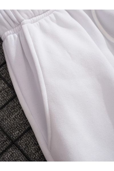 Mad&Calf Ανδρικό φούτερ Regular Fit με ελαστικά πόδια