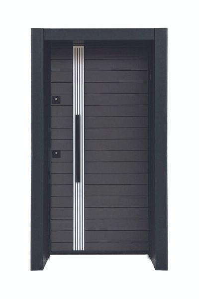 Tezdoor High Safety Locked Steel Door - Right