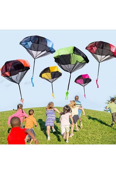 WGWapgsm Hand Throwing Parachute Toy Soldier