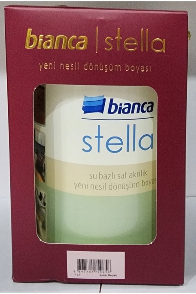 Bianca Stella Yeni Nesil Dönüşüm Boyası Antik Beyaz 1Lt