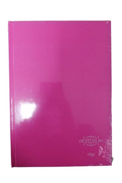 Alfa Hard Cover 120 Sheet Notebook Checked 17*24 Cm
