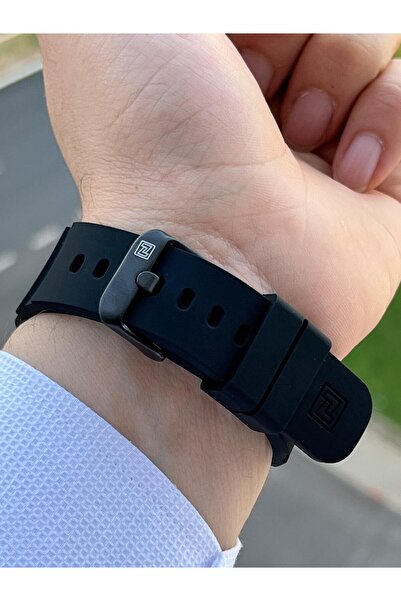 Naviforce Men's Analog Wristwatch - Silicone Cord, Inner Functions Active, Ion Plated Case ENF.8036.SS