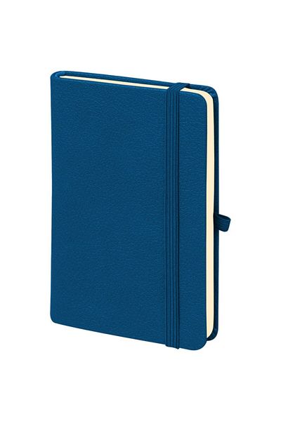 ETKİN PROMOSYON 9*14 Cm Dark Blue Thermo Leather Notebook