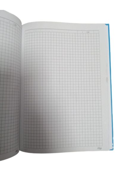 Alfa Hard Cover 120 Sheet Notebook Checked 17*24 Cm