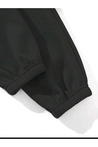 Deocept Heart Patterned Knitted Tracksuit Set - Full Zipper, 2 Thread
