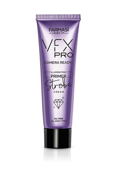 Farmasi Shimmering Makeup Base - Vfx Pro Camera Ready Strobe Cream 25 Ml8690131112851