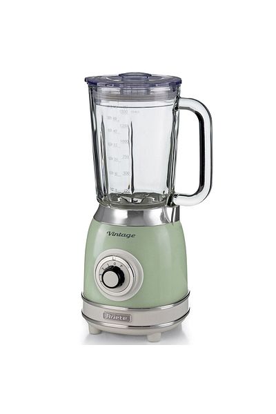 ARIETE Vintage Green Rondo Blender and 1.7 Liter Kettle Set