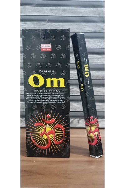 HUNATASARIM 20 Adet Çubuk Tütsü Om Kokulu