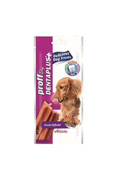 Proff Dog Denta Plus Biftekli Köpek Ödül Çubuğu X4 Sticks