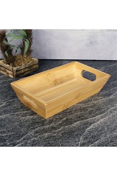 Kumsal Mutfak 13x23x5 cm Bamboo Bread Basket