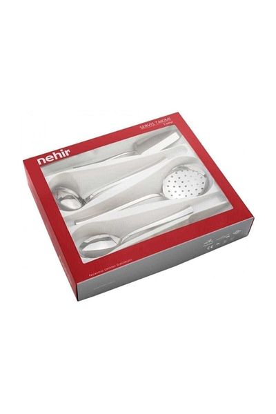 Nehir Simple 5 Piece Fulya Service Set