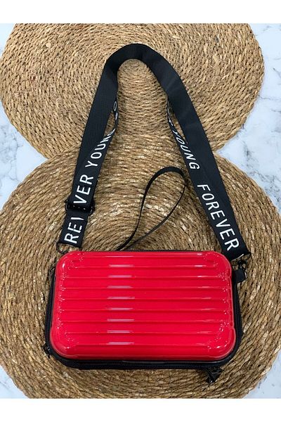 Meyra Accessories mini suitcase bag makeup cosmetic hand and shoulder bag mini suitcase live recler ornament party combination bag