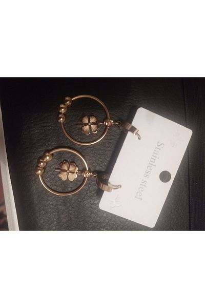 KUPEX Steel Earrings Clover - Stylish and Comfortable