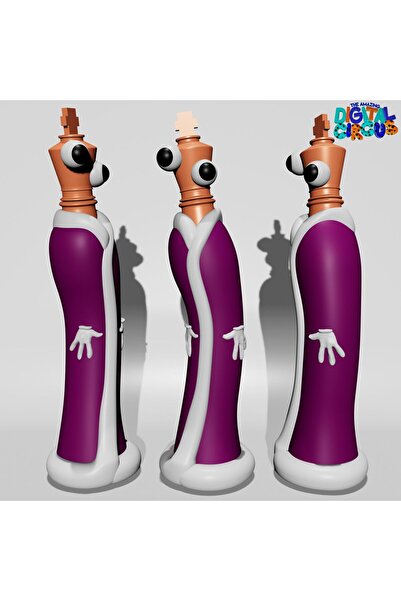 Giftbox3d Digital Circus Kinger Karakter Figürü
