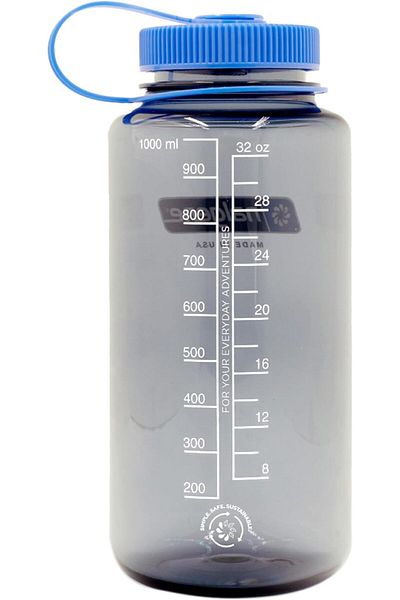NALGENE EMLshop WH زجاجة مشروبات مستدامة، رمادي، 1 لتر Emlshp 986362