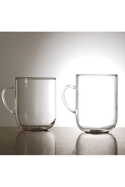 esdekor Termisil Houseware Home Goods Mug Glass 250ml Healthy Transparent Tea Cup Heat Resistant 1 Piece