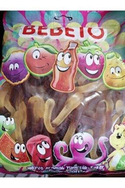 Şeker Adası بيبيتو جيليبون بالسكر الناعم - ثعبان الكولا - 1000 جرام - Skradaj...